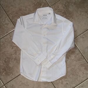 Calvin Klein Men's Classic White Dress Shirt